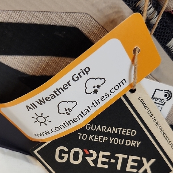 Adidas Terrex Women's Cream and Pink Free Hiker 2.0 Gor- Tex Hiking Shoes - Picture 6 of 12